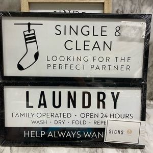 Laundry Room Decor Combo